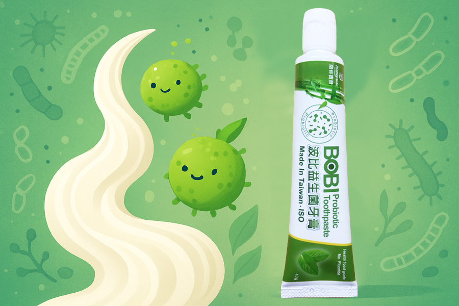 波比「益生菌無氟牙膏」