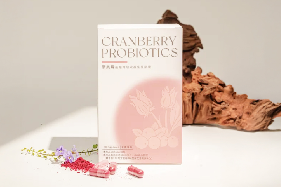 漾美莓蔓越莓超效益生菌膠囊